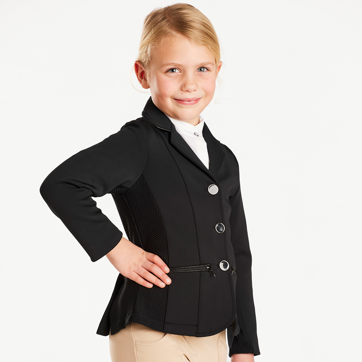Harry Hall Childrens Show Jacket Black