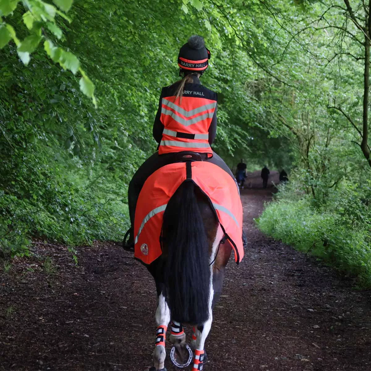 Masta Hi Viz Mesh Wrap Around Exercise Sheet Orange