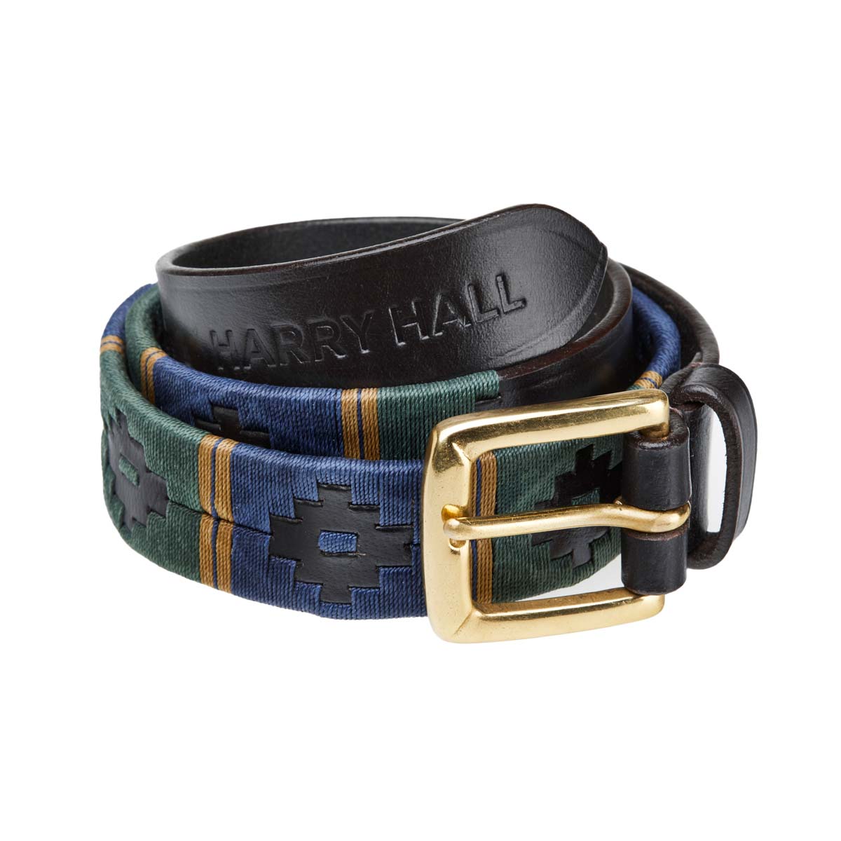 Polo Style Belt In Brown | Harry Hall