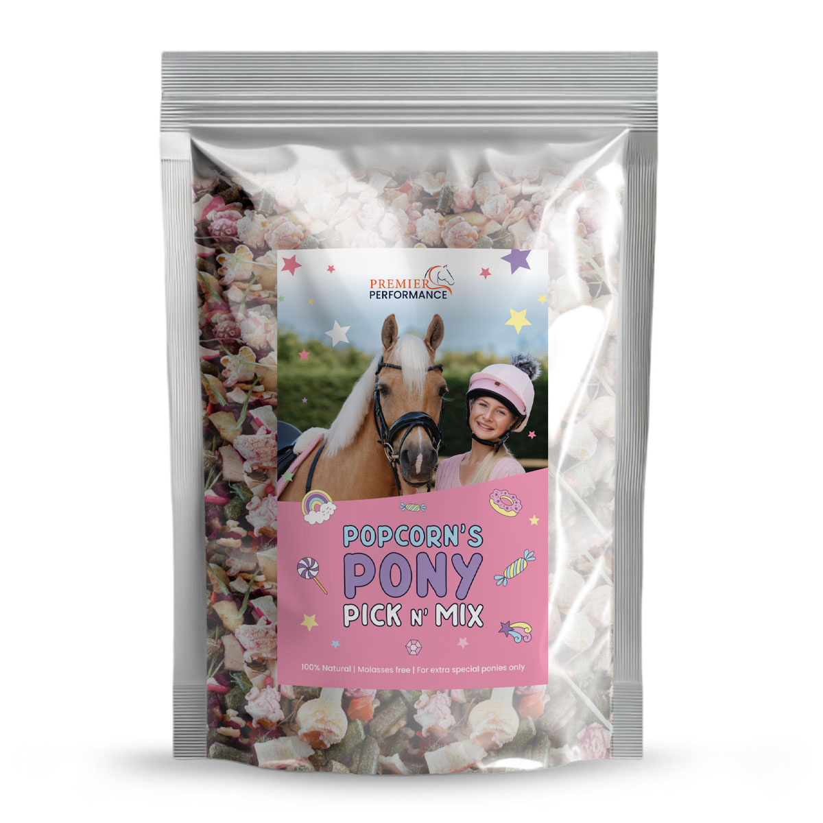 Premier Performance Popcorn's Pony Pick n' Mix Size 200G