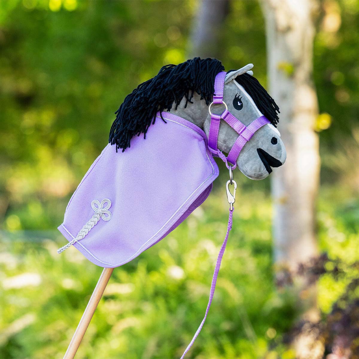 QHP Hobby Horse fleece rug Lilac