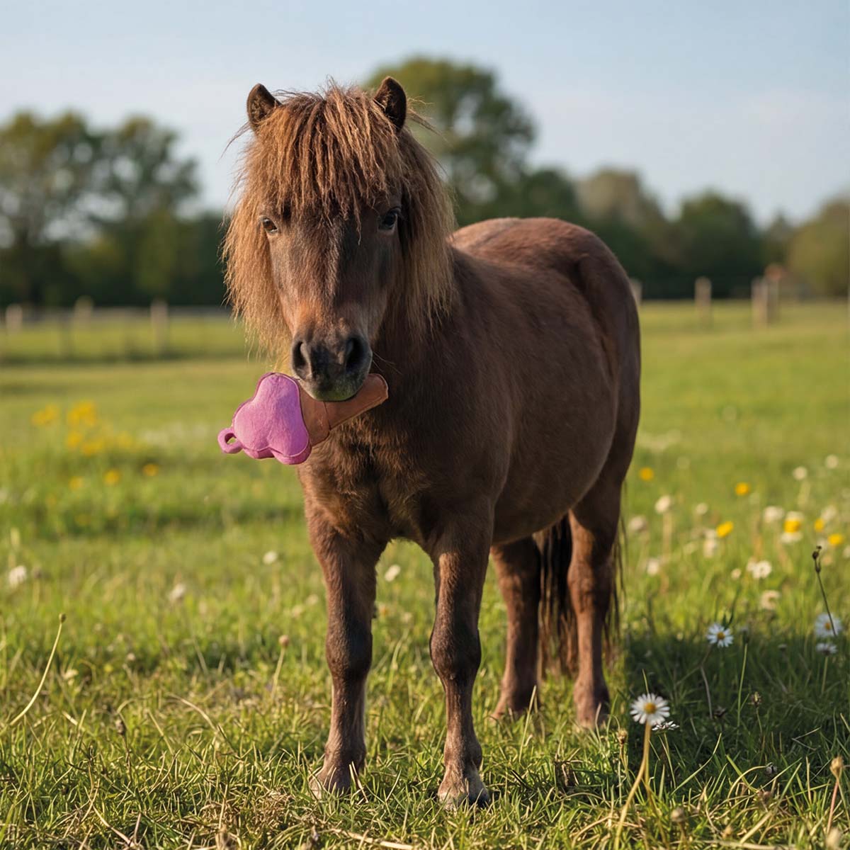 QHP Horse Toy Snackcounter Ice cream