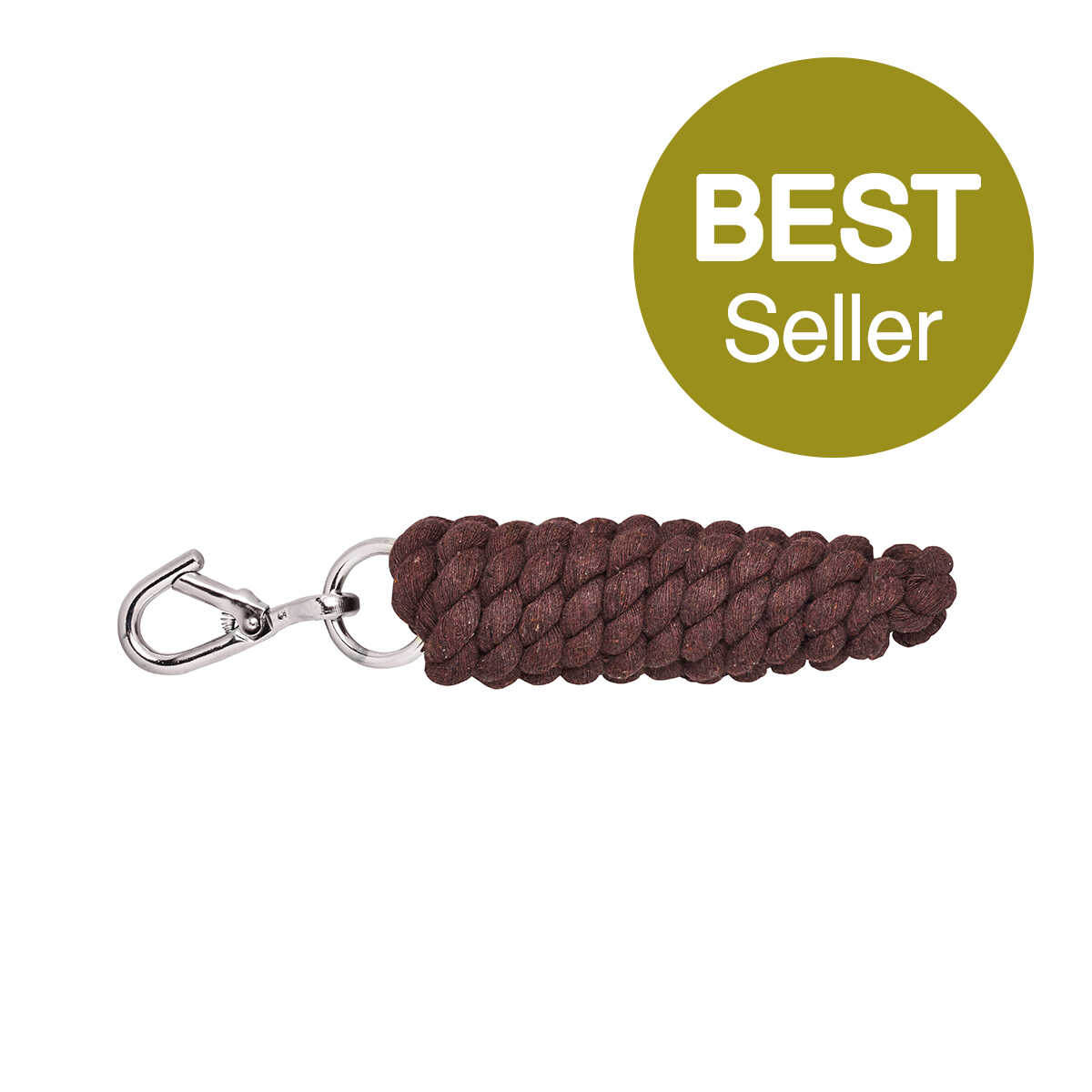 Cottage Craft Cotton Lead Rope Brown