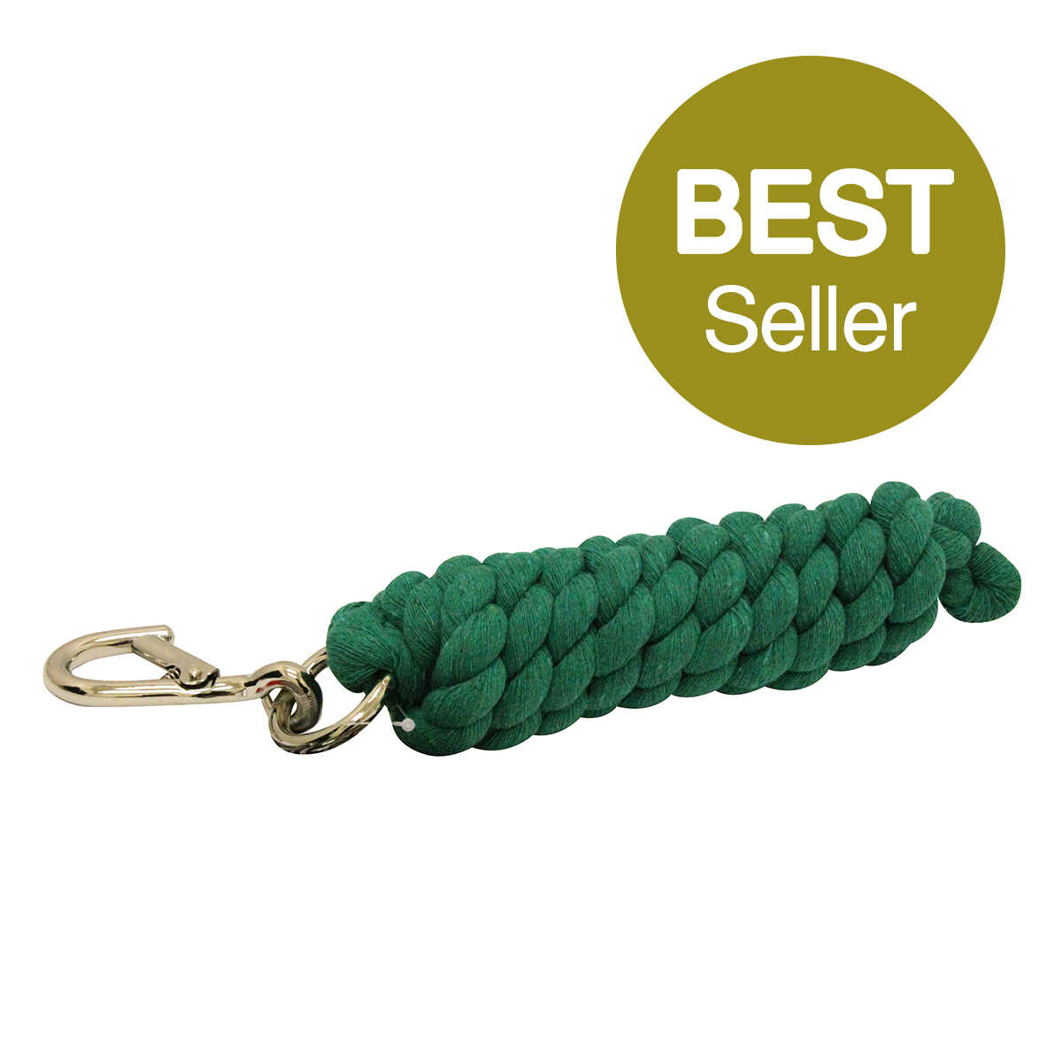 Dark Green Cotton Lead Rope