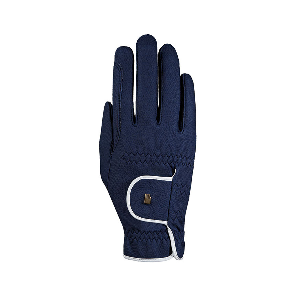 Roeckl Malta Winter Riding Gloves Navy/White