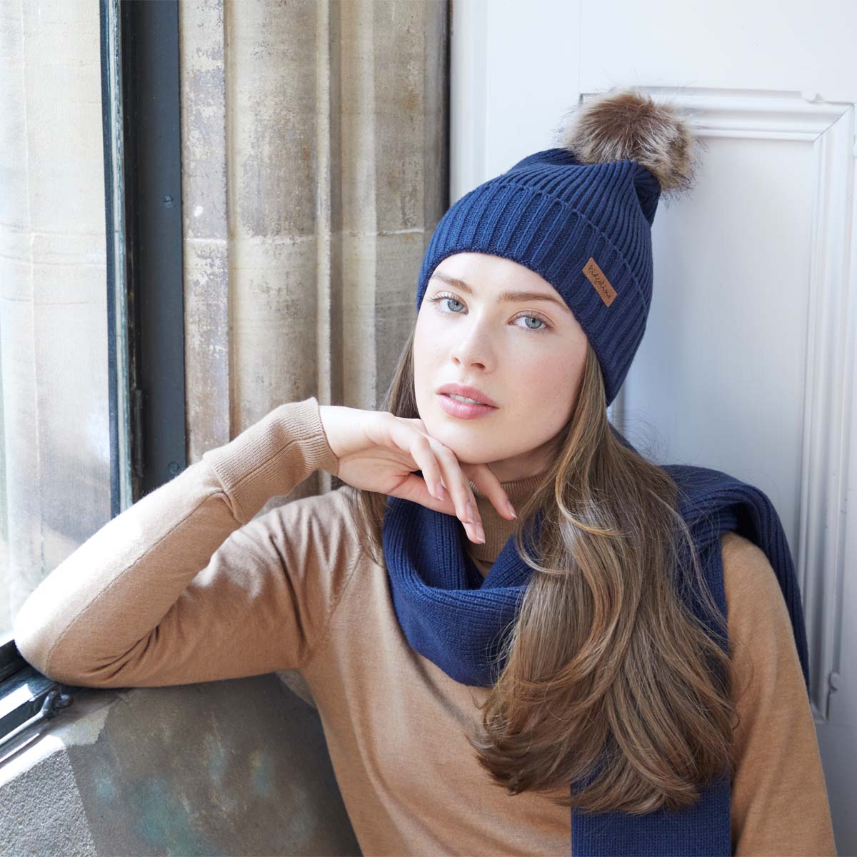 Ridgeline Baltic Bobble Hat & Scarf Set Tarn