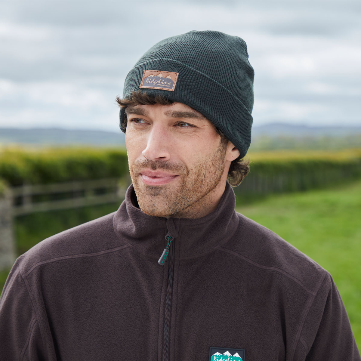 Ridgeline Heritage Fine Knit Beanie Deep Forest