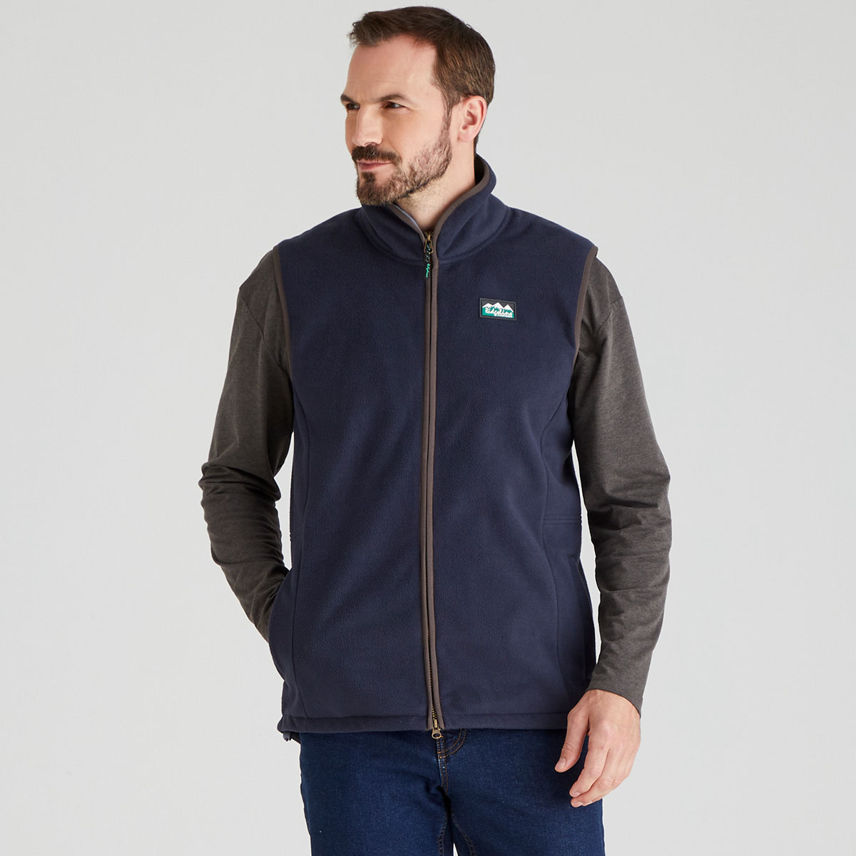 Ridgeline Mens Kodiak Gilet Navy Blue