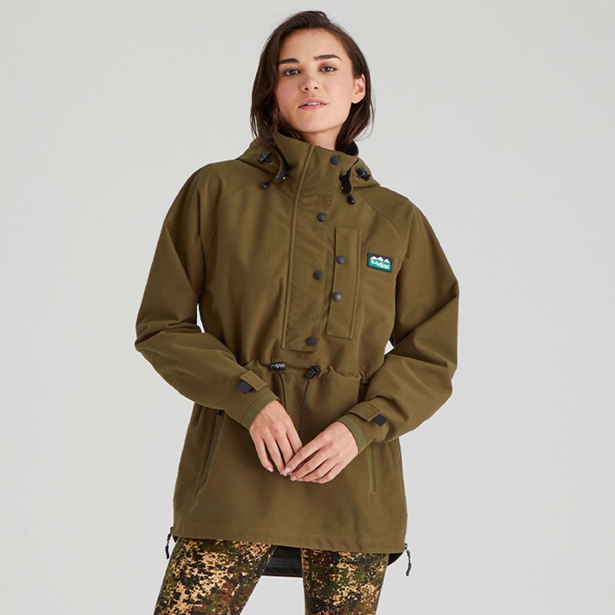 Ridgeline Womens Monsoon Classic Smock Teak