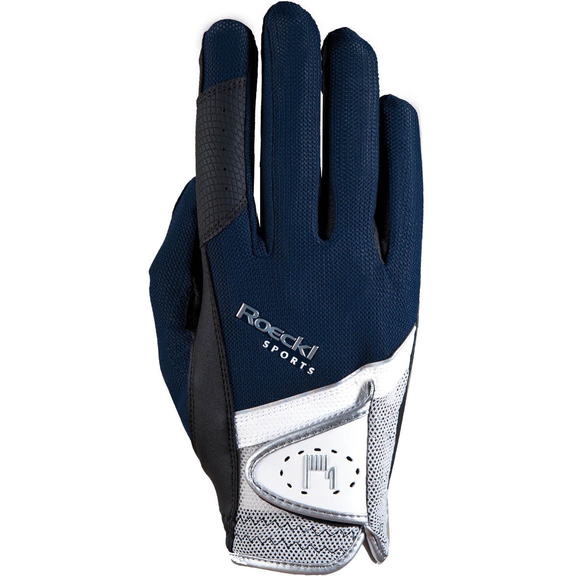 Roeckl Madrid Riding Gloves Navy Blue