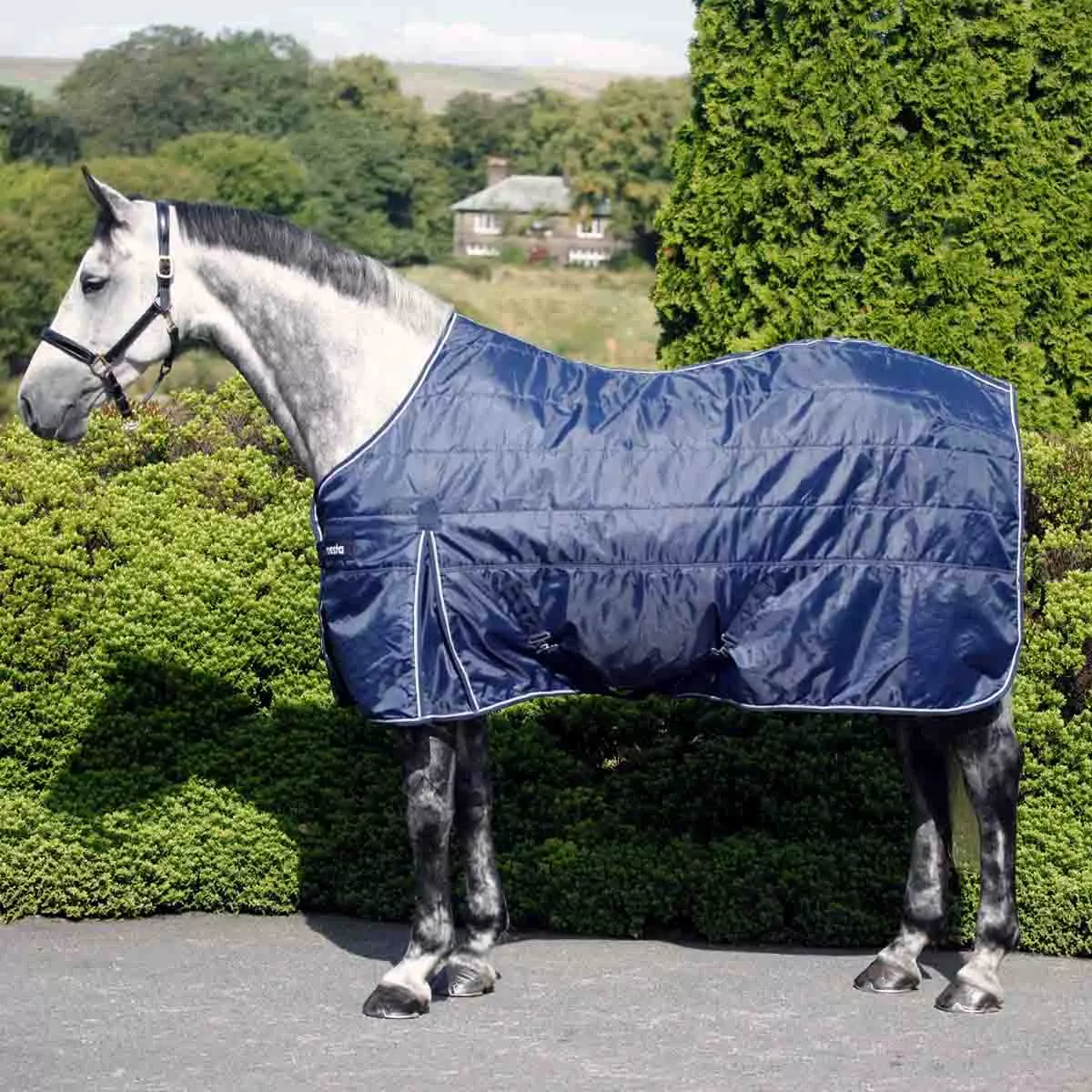Masta 50g Lightweight Anti-Stick Stable Rug Navy Blue