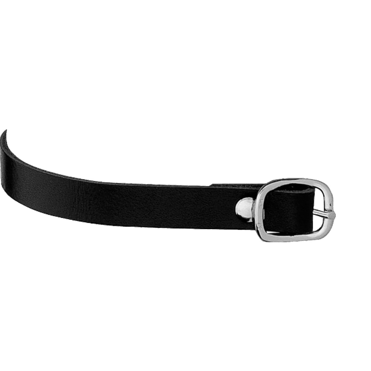 Sprenger Leather Spur Straps Black 