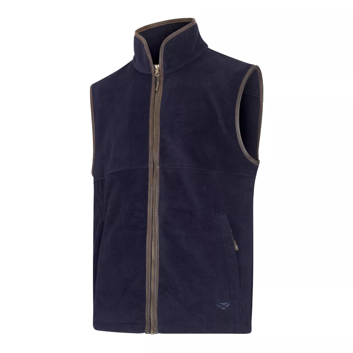 Hoggs Of Fife Stenton Technical Fleece Gilet Midnight Navy