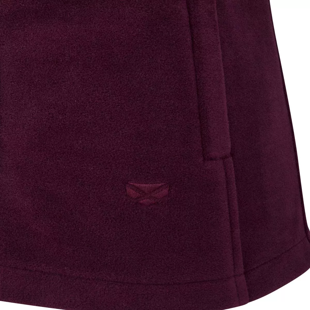 Hoggs Of Fife Stenton Women's Fleece Gilet Merlot