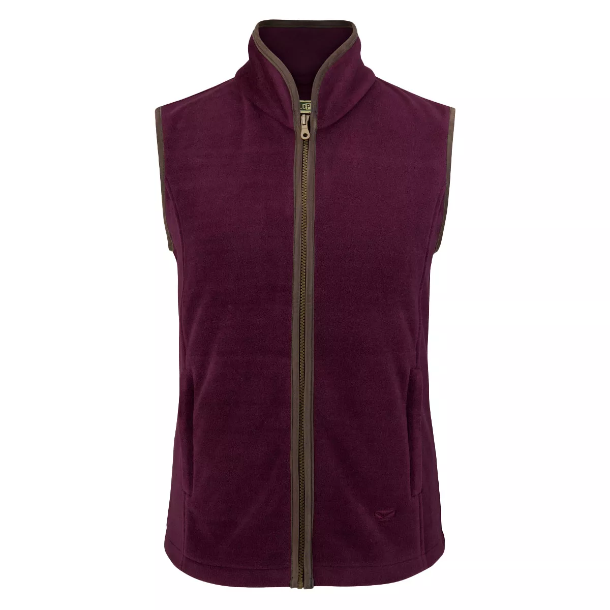Hoggs Of Fife Stenton Women's Fleece Gilet Merlot