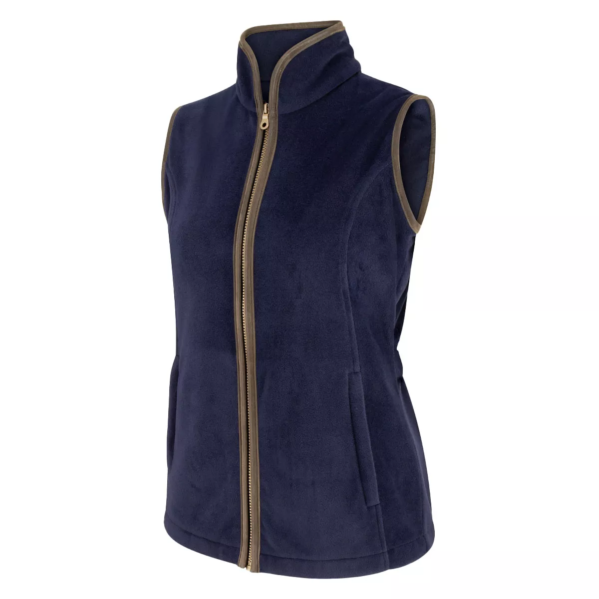 Hoggs Of Fife Stenton Women's Fleece Gilet Midnight Navy
