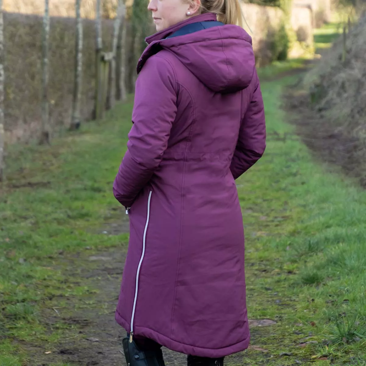 Hy Equestrian Synergy Guard Waterproof Coat Purple
