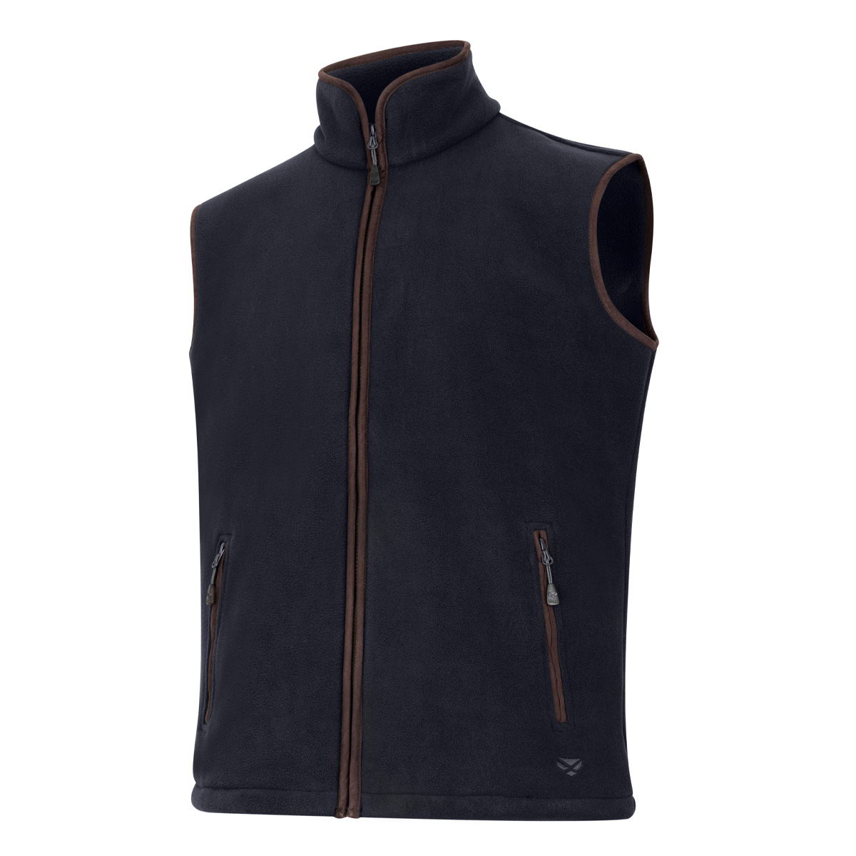 Hoggs Of Fife Men's Woodhall Fleece Gilet Black 