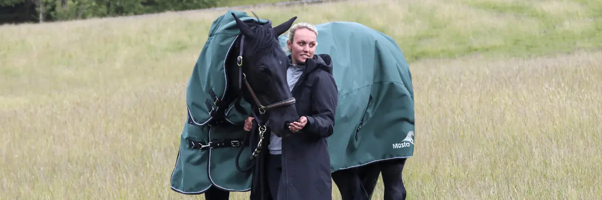 Prevent mane loss in horses