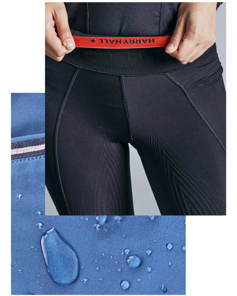 Harry Hall Bala Silicone Women's Knee Riding Tights 24W-34W  Adult Ladies  Equestrian Leggings Jodhpurs, Blue, 30W: Buy Online at Best Price in UAE 