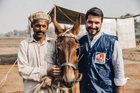 Brooke Staff with horse