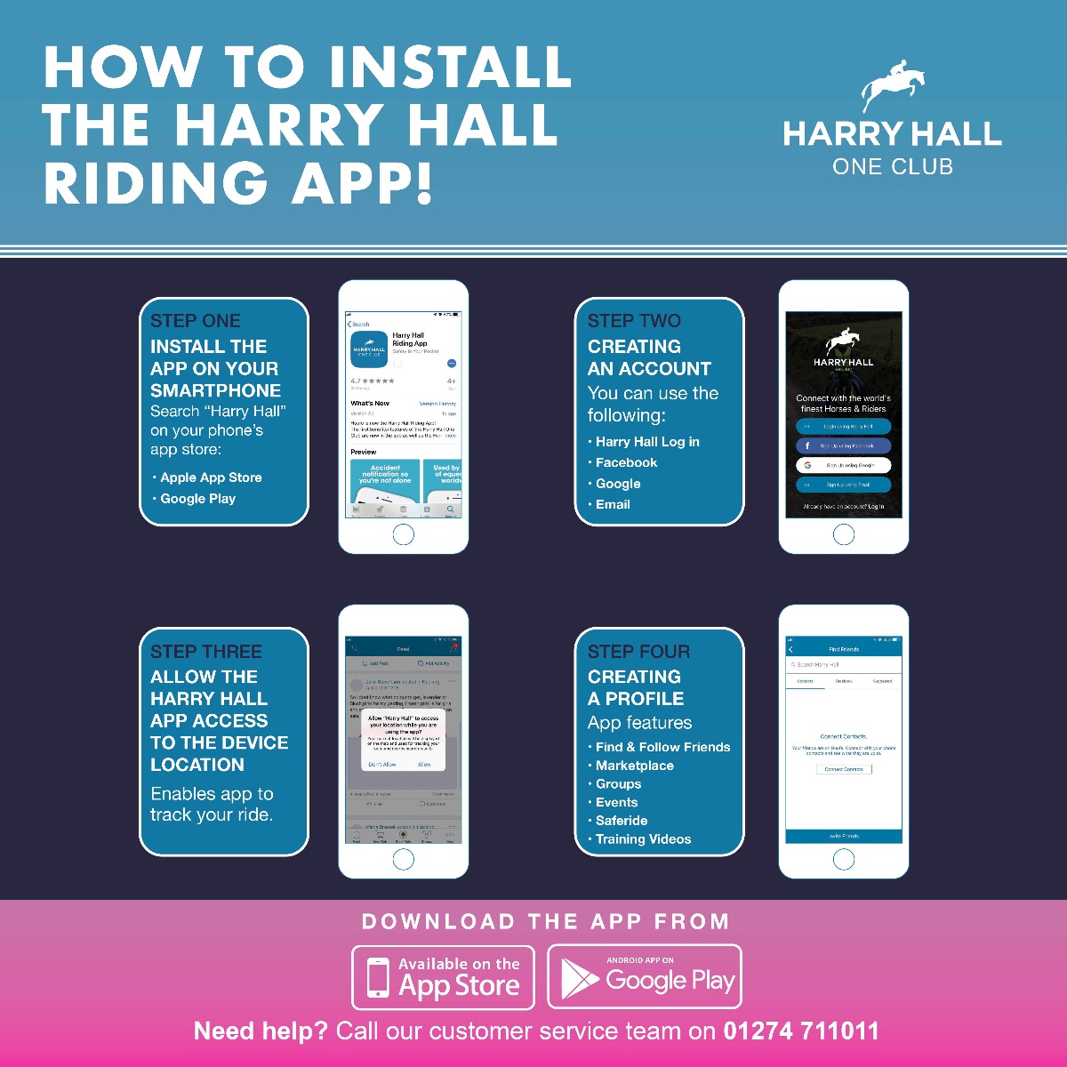 Harry Hall riding