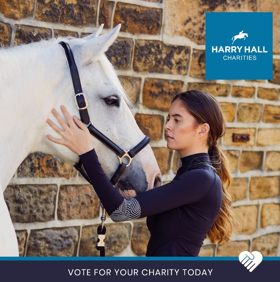 Harry Hall charity partner